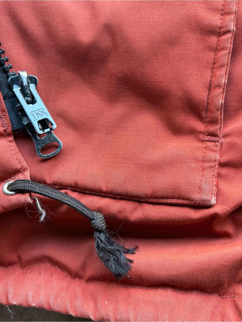 Vintage 70s Eddie Bauer Goose Down Ridgeline / Expedition Parka Burnt Orange - Picture 7 of 9